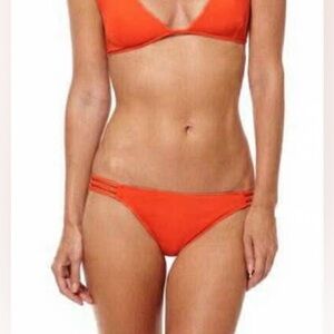 Melissa Odabash Bali Bikini Bottom in Fluro, size 46, NWT